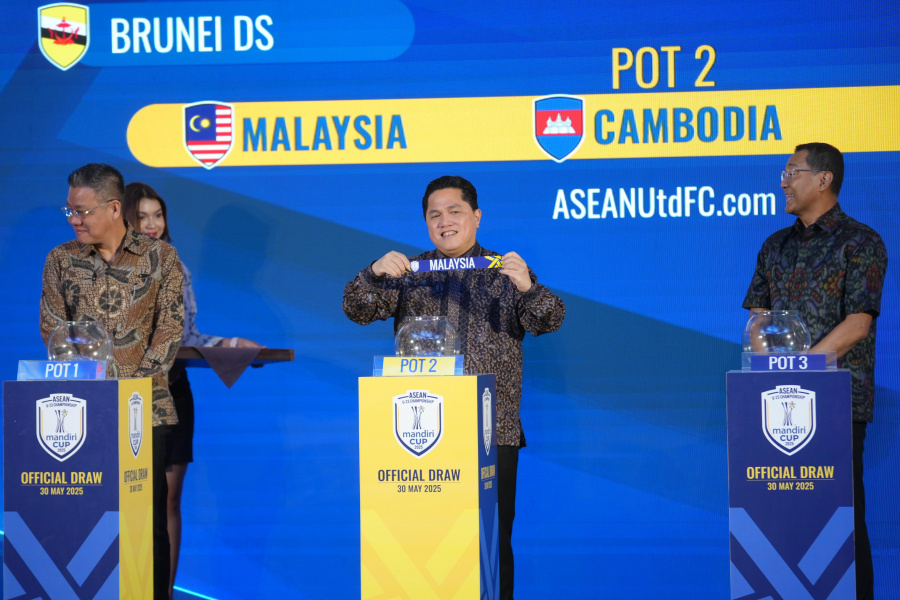 Erick Thohir Tanggapi Hasil Drawing ASEAN U-23 Championship Mandiri Cup 2025, Sudah Kangen Ketemu Malaysia