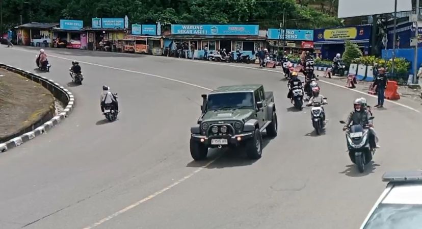 Libur Panjang Iduladha, Jalur Puncak Cianjur Masih Lancar Hingga Sabtu Siang