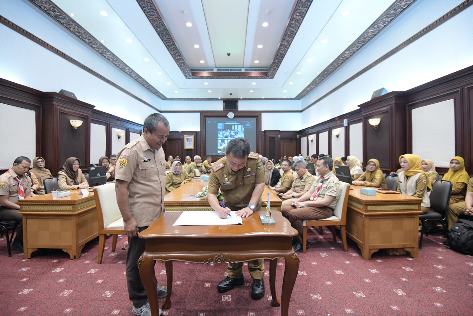 Sekda Jabar Konsolidasi BKPSDM - BKD Kabupaten dan Kota