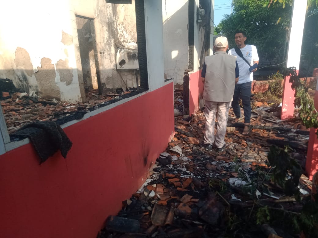 Perbaikan SDN Cibaregbeg 1 Cibeber Cianjur Gunakan Anggaran BTT