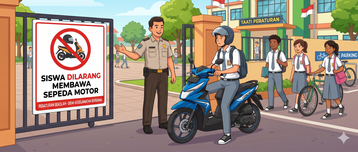 Disdikpora Cianjur Tegaskan Larangan Siswa Bawa Motor dan HP