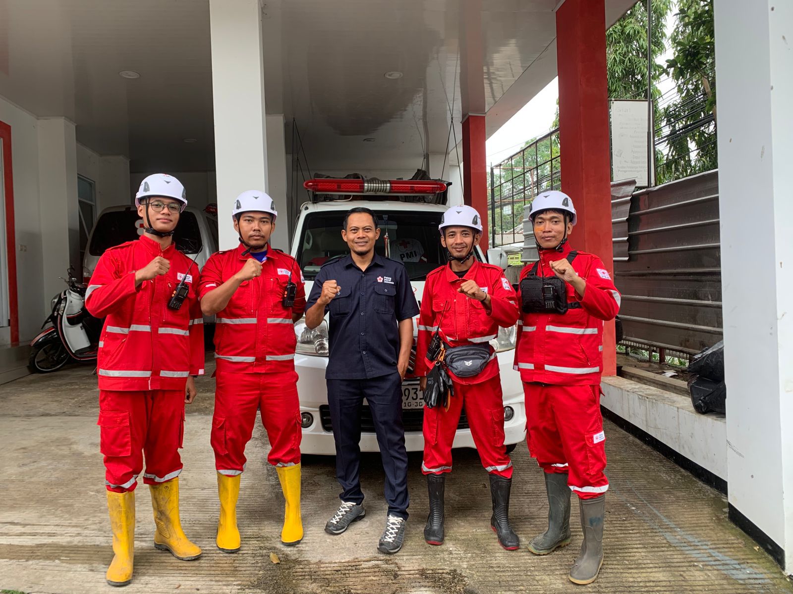 PMI Cianjur Kirim 4 Relawan ke Lokasi Longsor di KBB