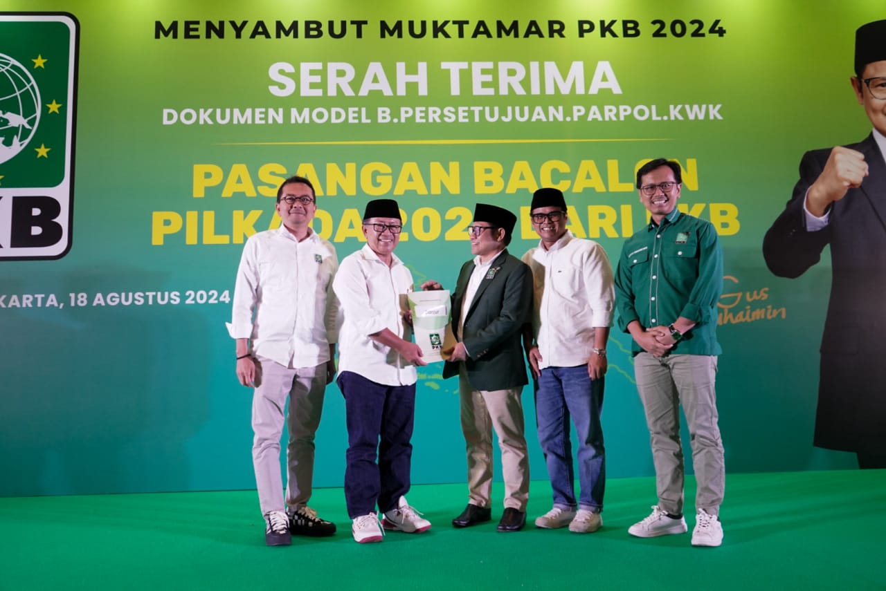 PKB Resmi Beri Rekomendasi ke Herman-Ibang di Pilkada Cianjur 2024