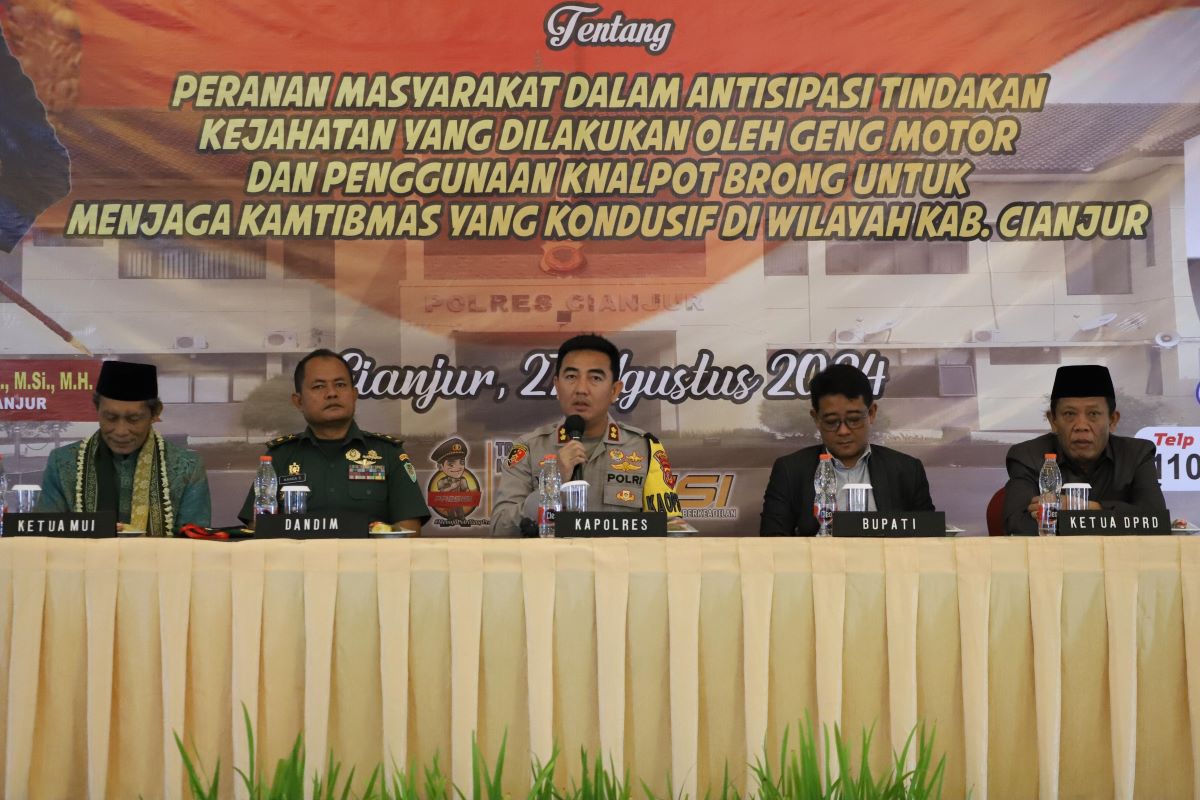 Polres Cianjur Gelar Forum Silaturahmi Kamtibmas