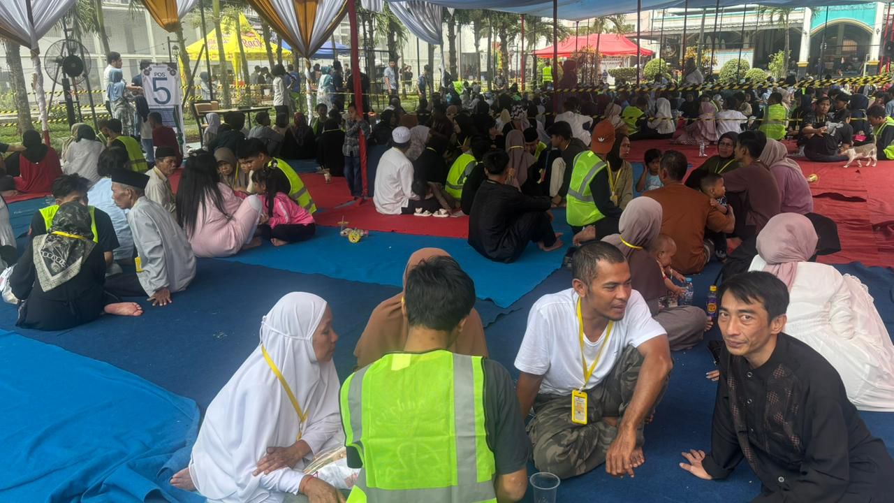 Buka Layanan Kunjungan Lebaran, Lapas Kelas IIB Cianjur Dipadati Pengunjung