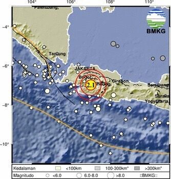 BBMKG Catat Telah Terjadi 2 Kali Gempa Akibat Sesar Cimandiri  