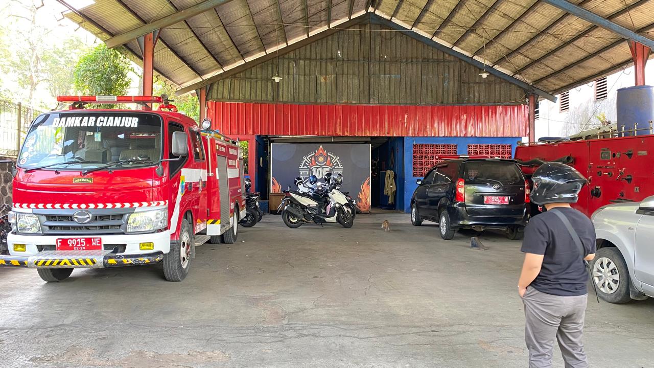 Damkar Cianjur Siaga 24 Jam Hadapi Musim Kemarau dan Antisipasi Kebakaran 