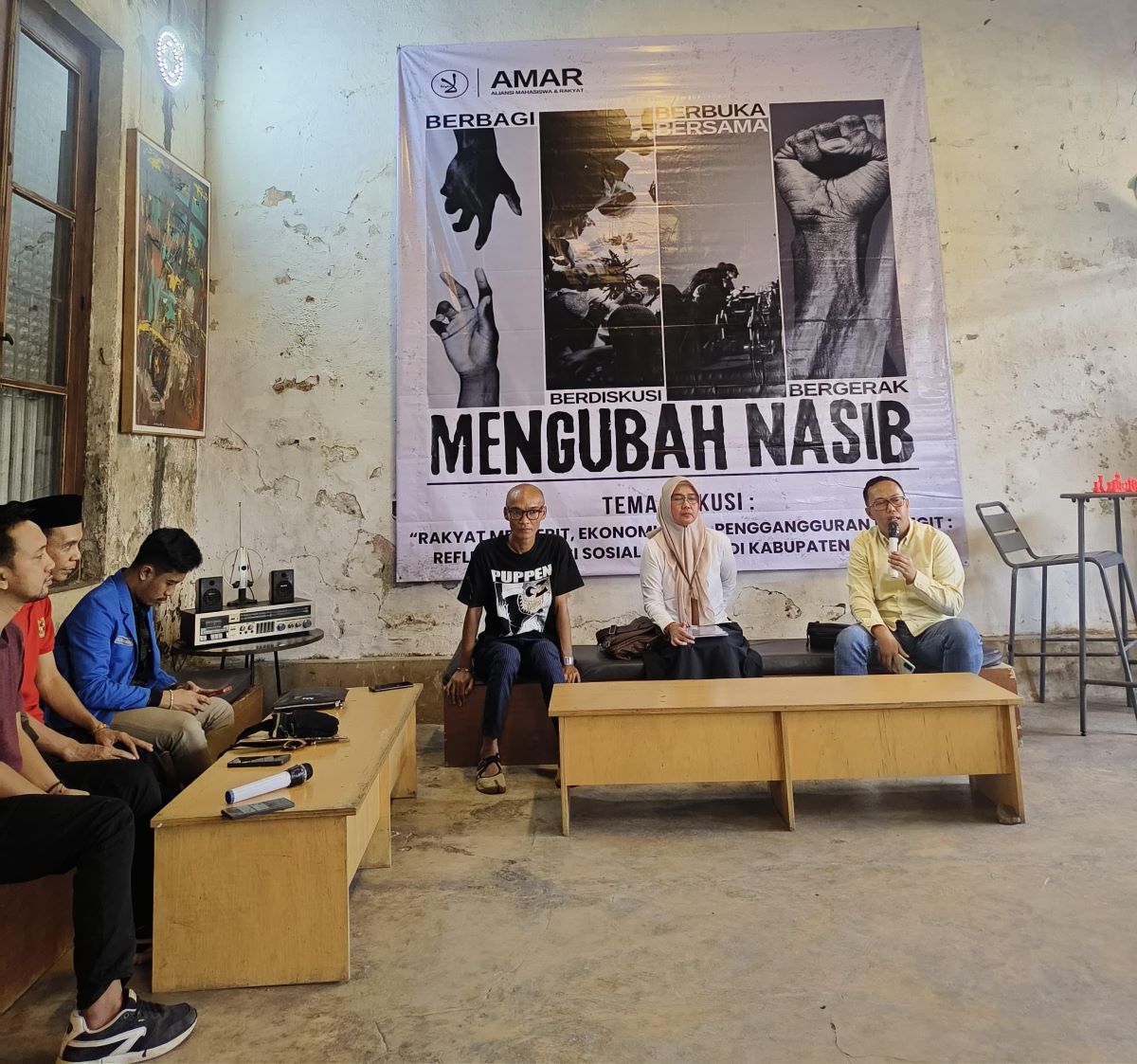 AMAR Gelar Diskusi Publik: Soroti Kemiskinan di Kabupaten Cianjur