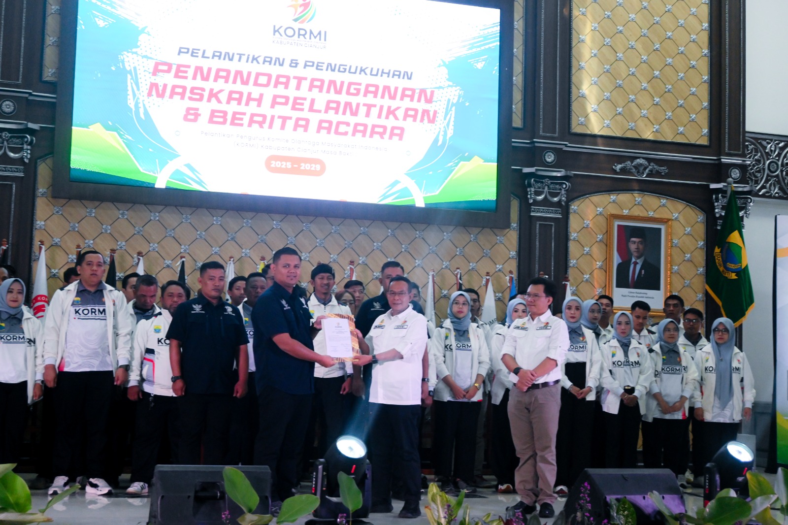Ganjar Ramadhan Resmi Nakhodai KORMI Cianjur 2025-2029