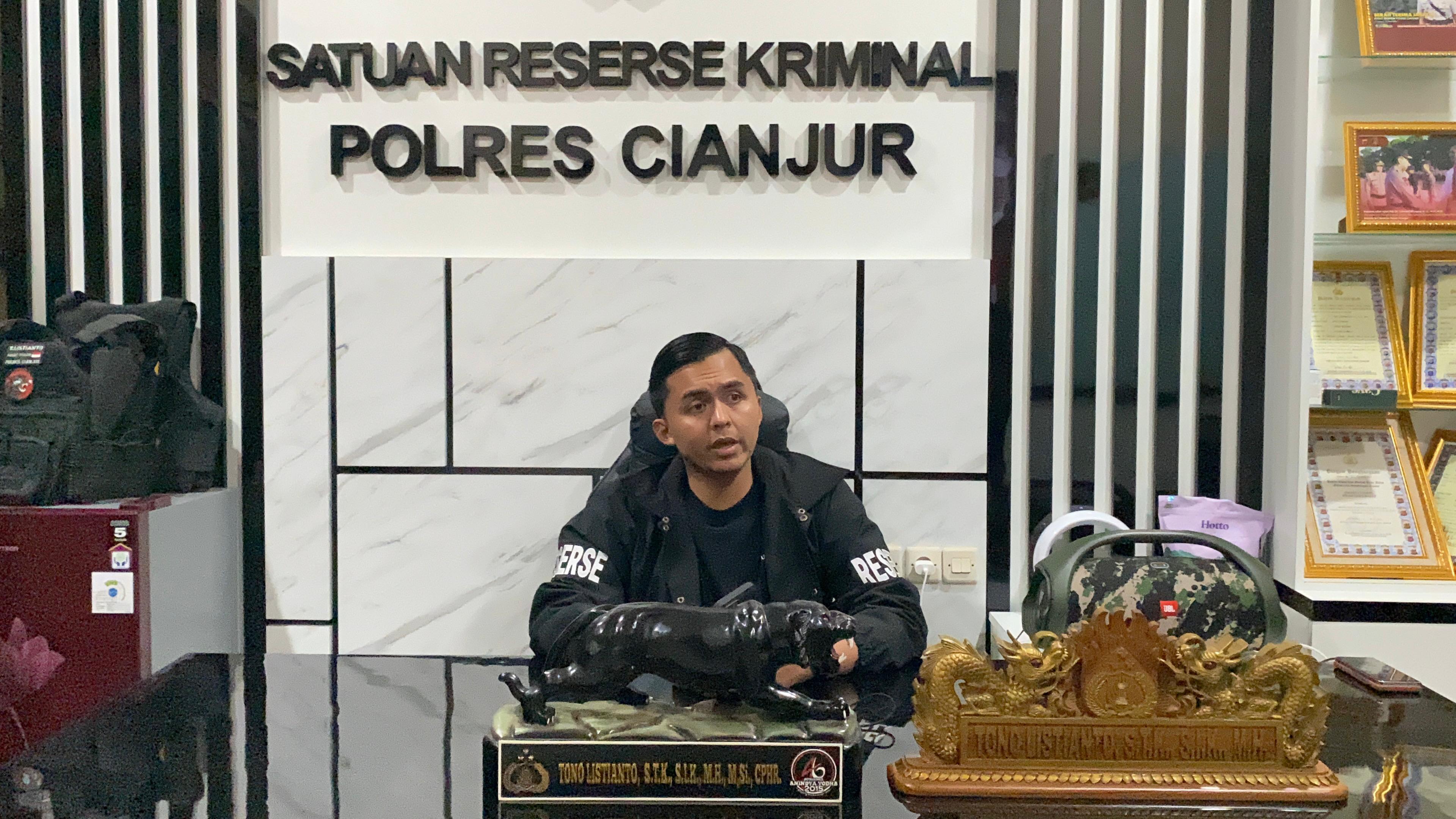 Tersangka Pembunuhan Pria di Karangtengah Cianjur Ditangkap Polisi 