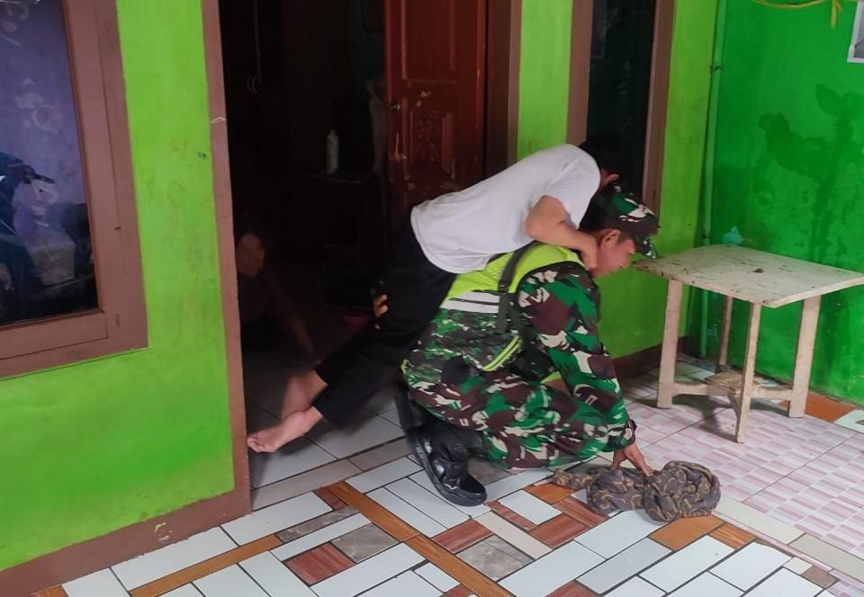 Pilkada Cianjur 2024: Aksi Heroik Serka Yusuf Gendong Disabilitas dari Rumah ke TPS 