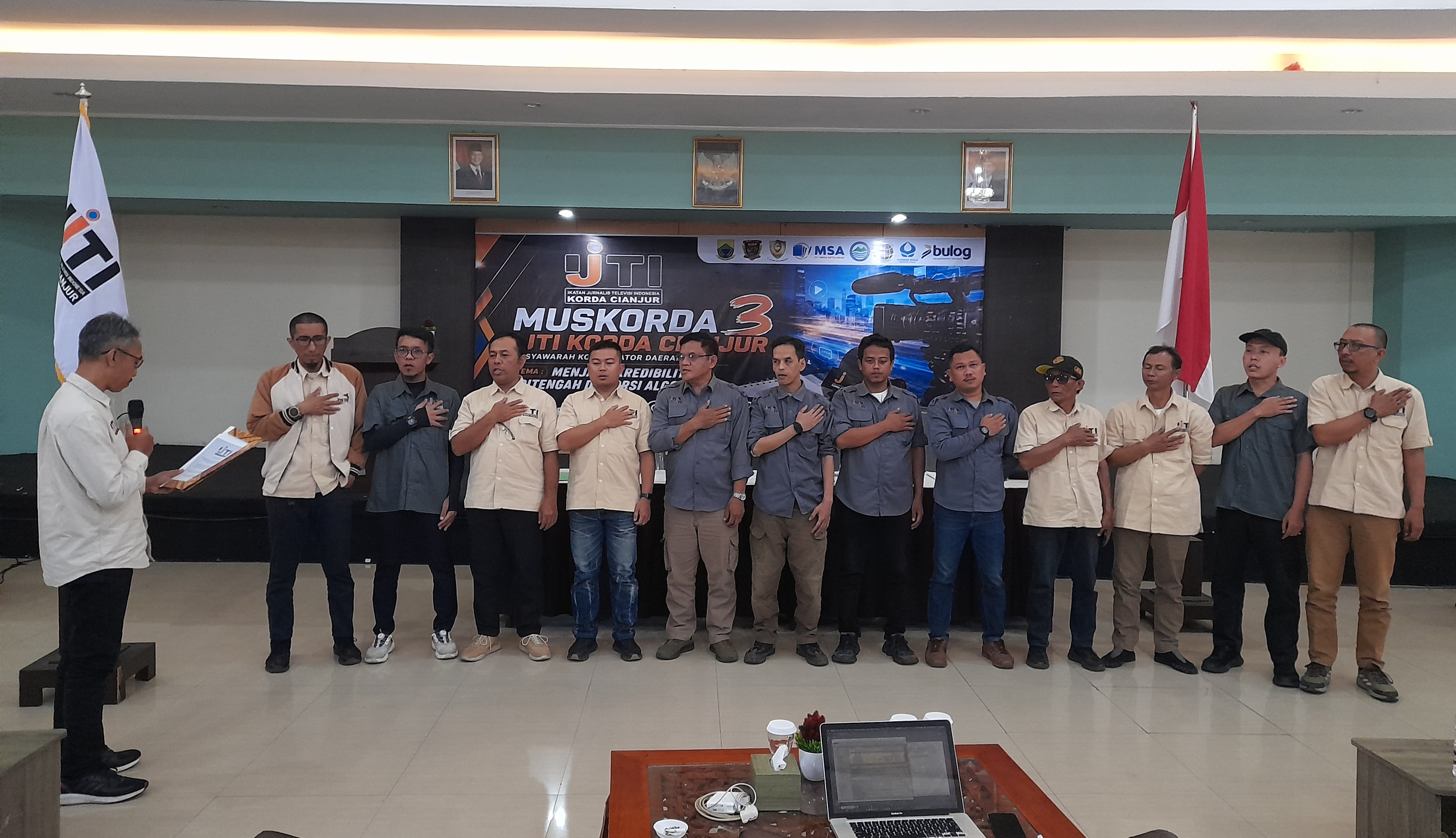Nahkodai IJTI Cianjur, Chaeronsyah Dorong Peningkatan Kompetensi Jurnalis