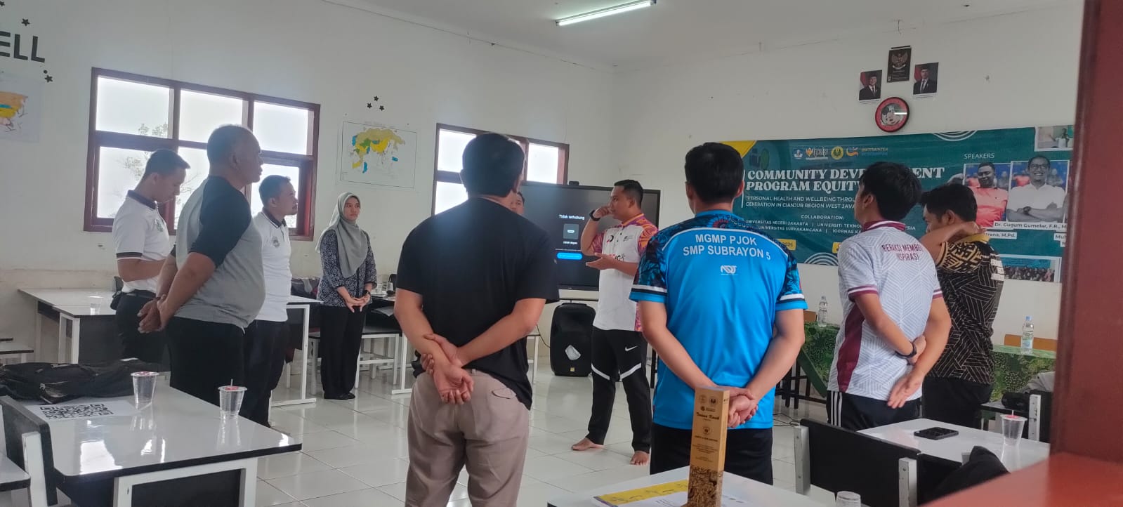 Unsur Cianjur dan UNJ serta UTM Kolaborasi Gelar Trauma Healing Berbasis Olahraga