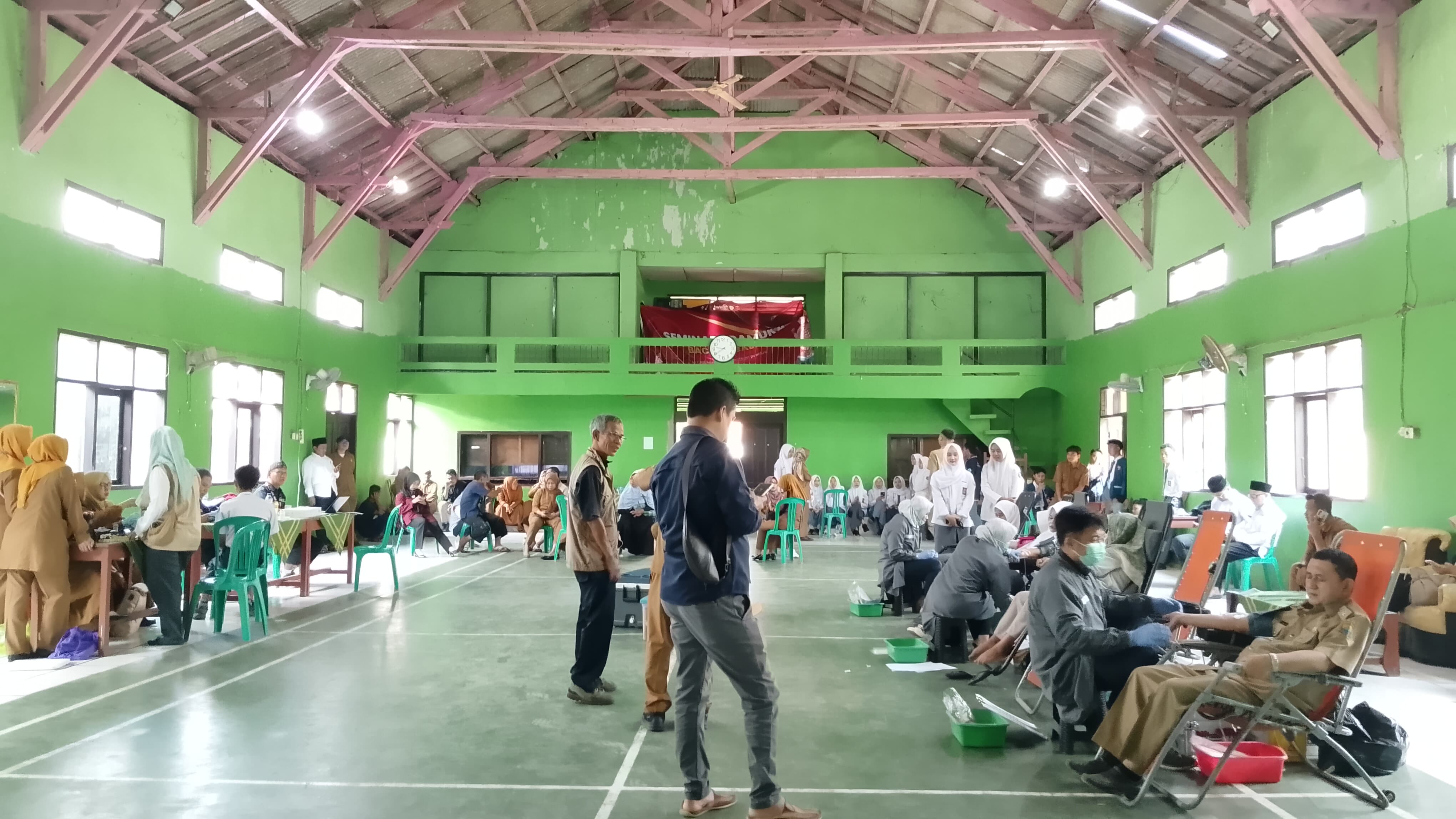 Kecamatan Kadupandak Cianjur Gelar Donor Darah Rutin, Terkumpul 67 Kantong Darah