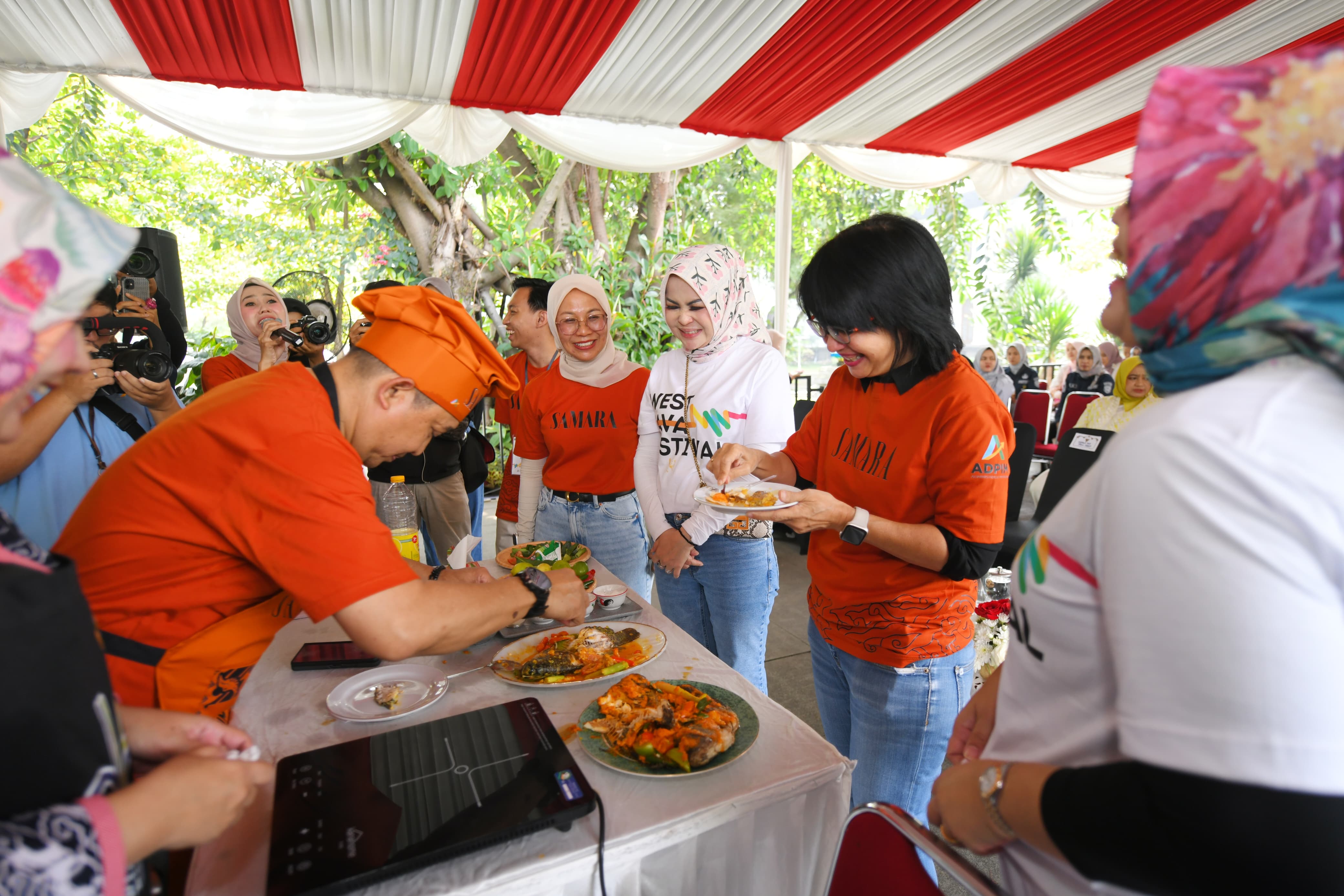 West Java Festival 2024, Para Juru Masak Kepala Daerah Adu Resep di Samara 