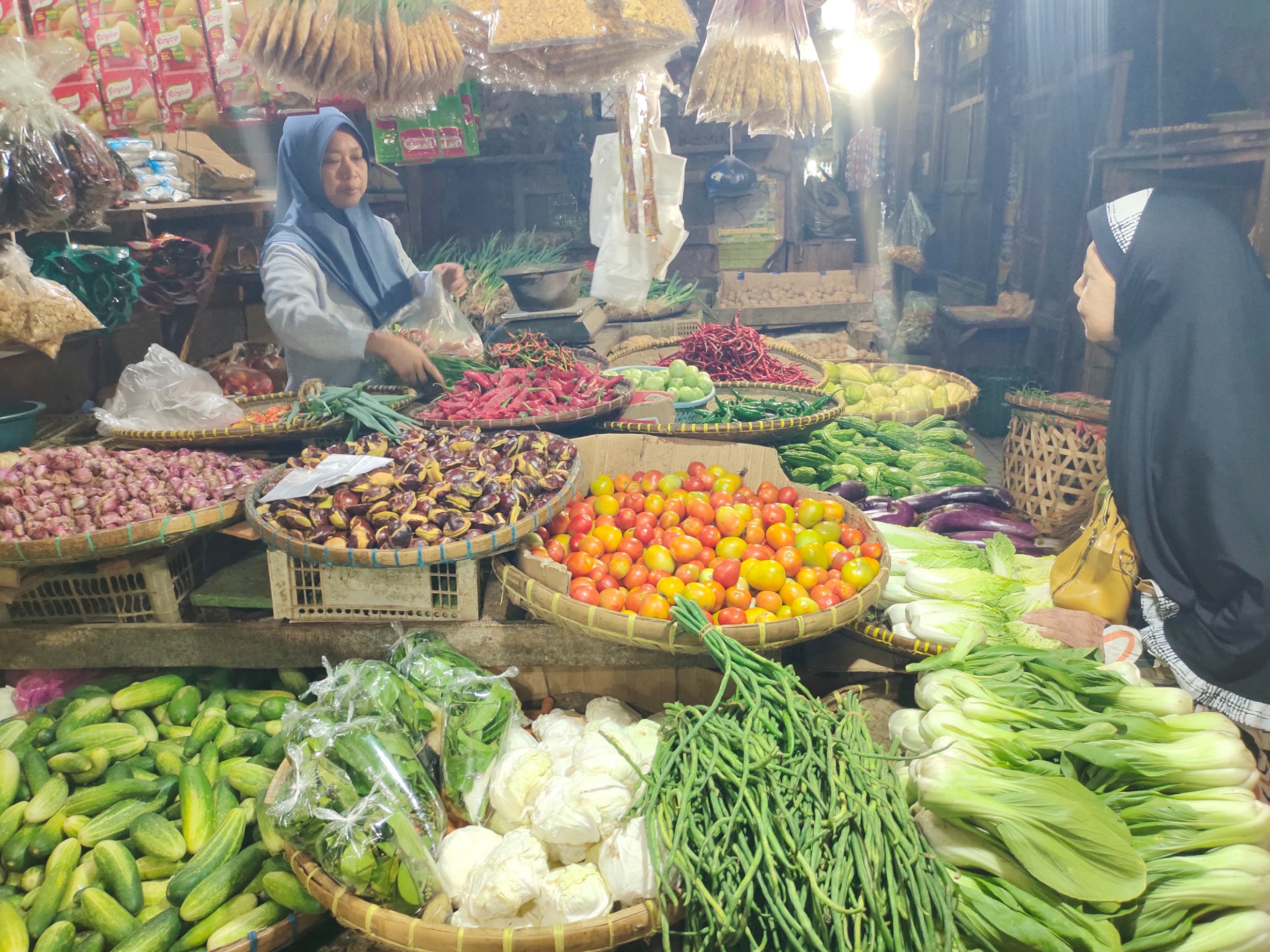 Harga Cabai di Pasar Muka Cianjur Tembus Rp80 Ribu per Kilogram
