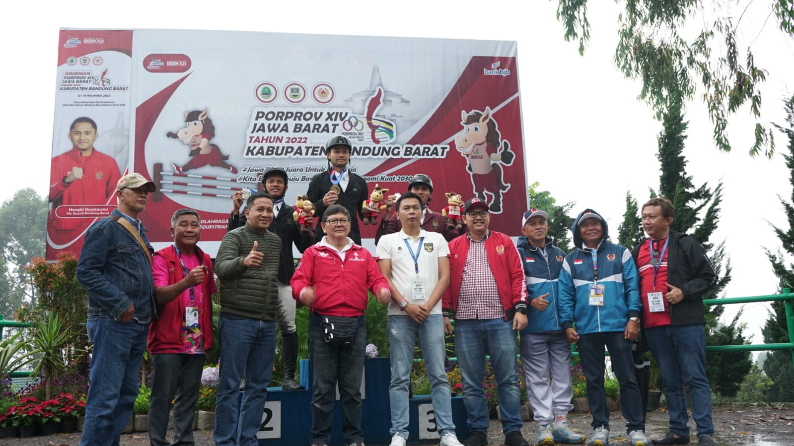 Porprov Jabar 2022: Cabor Berkuda Cianjur Sumbang Dua Emas, Futsal Putri Masuk Semifinal 