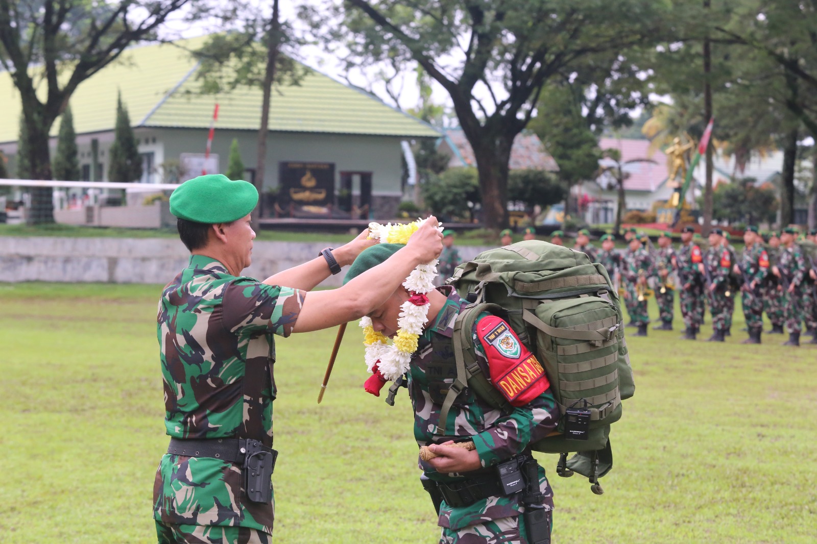 Pangdam III Siliwangi Sambut 450 Prajurit Yonif Raider 300/Brajawijaya Kembali dari Tugas Operasi di Papua