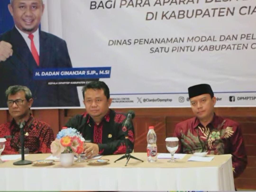 DPMPTSP Cianjur Optimalkan Implementasi Perizinan Berbasis Risiko untuk Aparat Desa dan Kecamatan