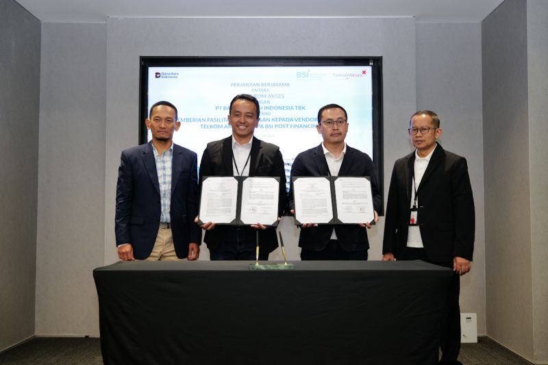 BSI-Telkom Akses Kerja Sama Permodalan