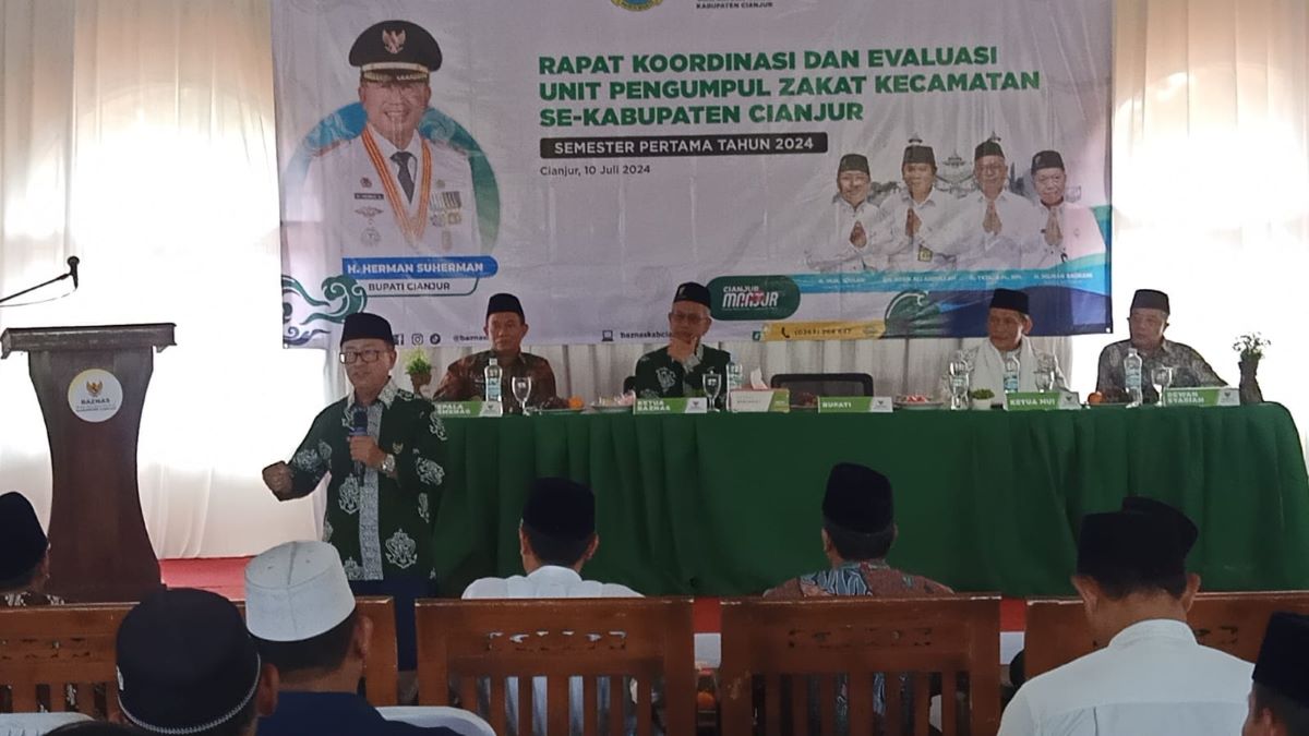 Perolehan Zakat Fitrah Kabupaten Cianjur Naik Capai Rp17 Miliar