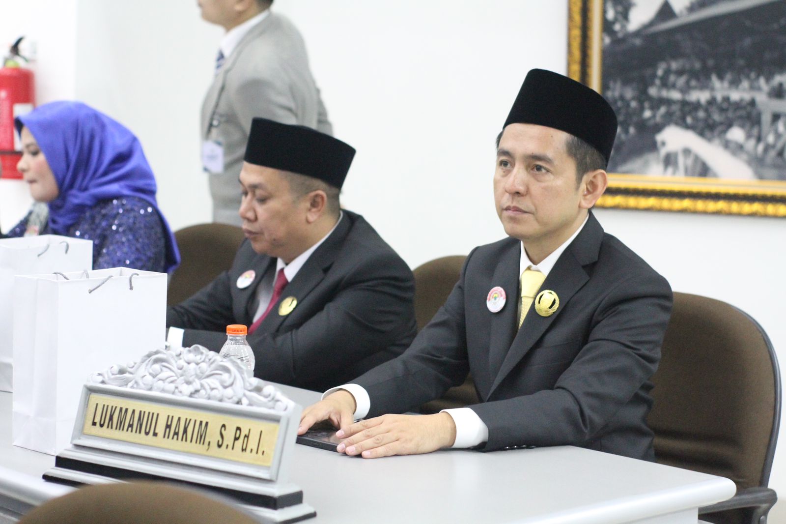 Raih Suara Memuaskan di Pileg 2024, Lukmanul Hakim Resmi Jadi Anggota DPRD Cianjur