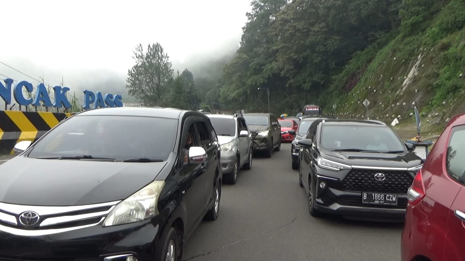 Libur Nataru, Jalur Arteri Penghubung Cianjur-Bogor Relatif Lancar