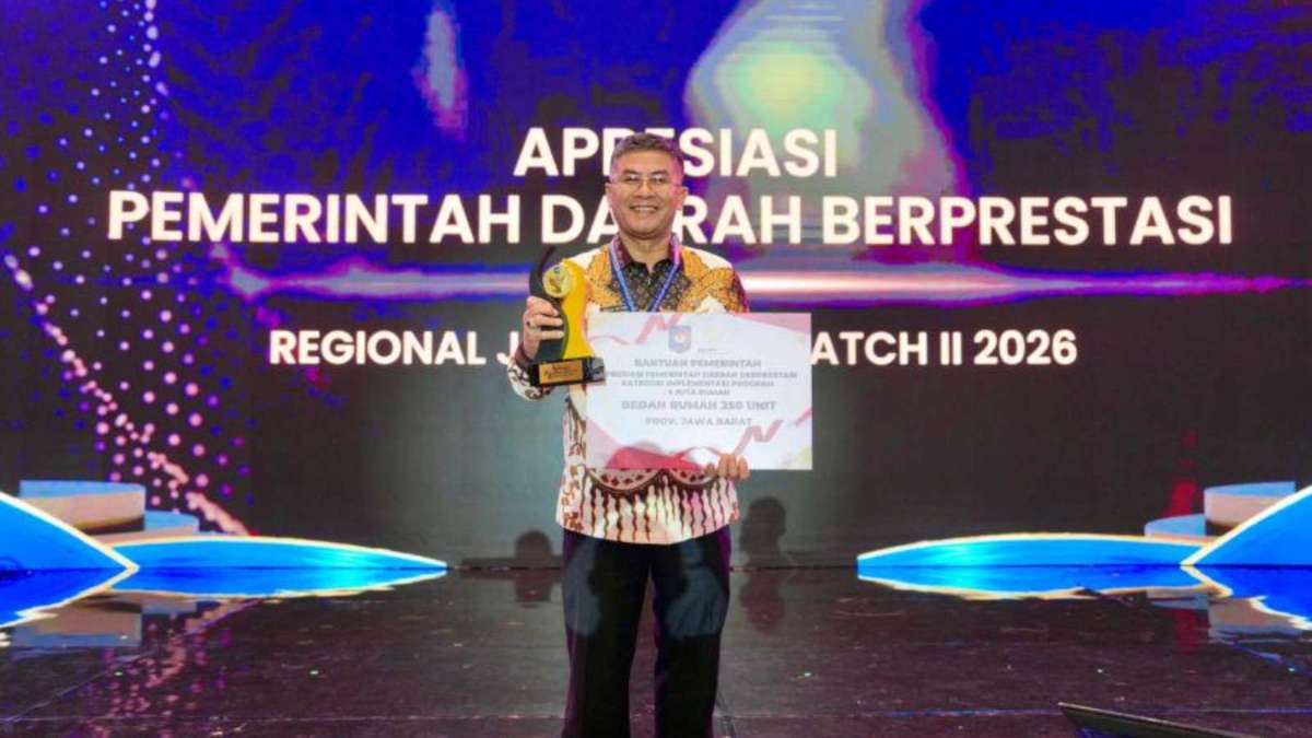 Pemprov Jabar Raih Terbaik I Implementasi Program 3 Juta Rumah