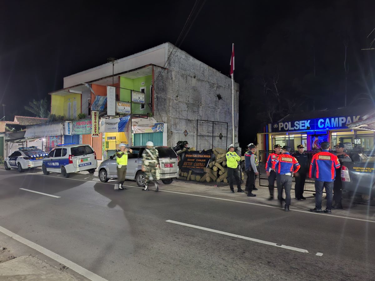 Travel Ilegal Terjaring Razia Petugas Gabungan di Cianjur