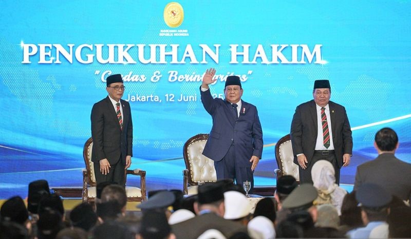 Prabowo: Hakim Miliki Peran Penting Sebagai Benteng Terakhir Keadilan