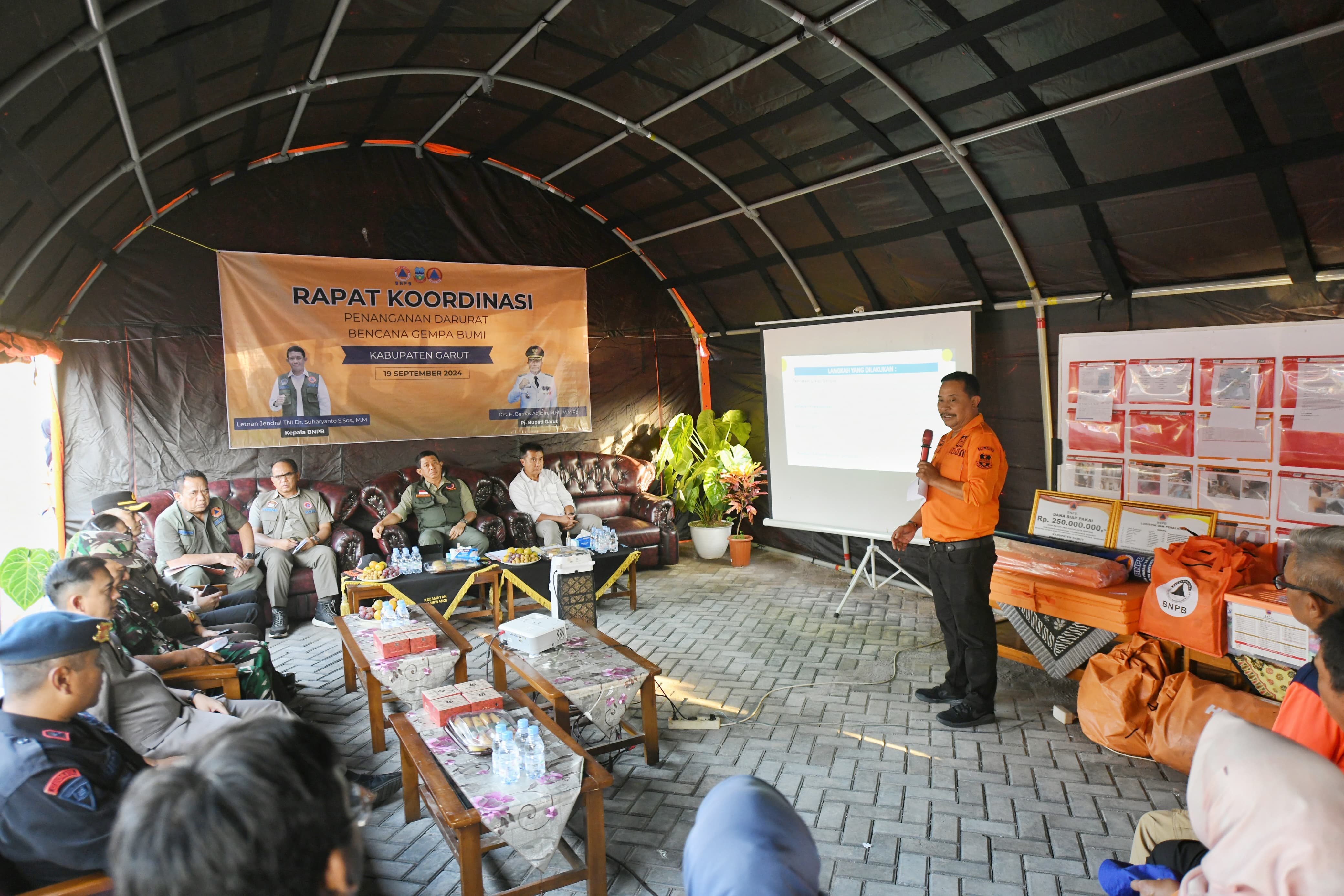 Gempa Garut - Kabupaten Bandung, Bey Machmudin: Pelatihan Mitigasi Bencana Harus Makin Gencar