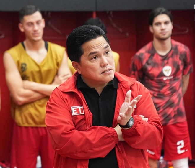 Erick Thohir Harap Timnas Indonesia Maksimalkan Lima Laga Tersisa