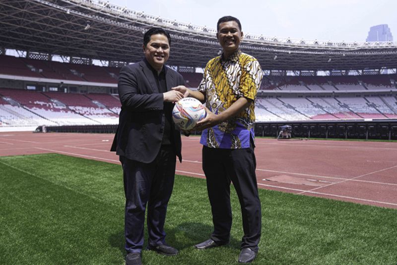 Erick Thohir Harap Sepak Bola Nasional Lahirkan Persatuan dan Perdamaian