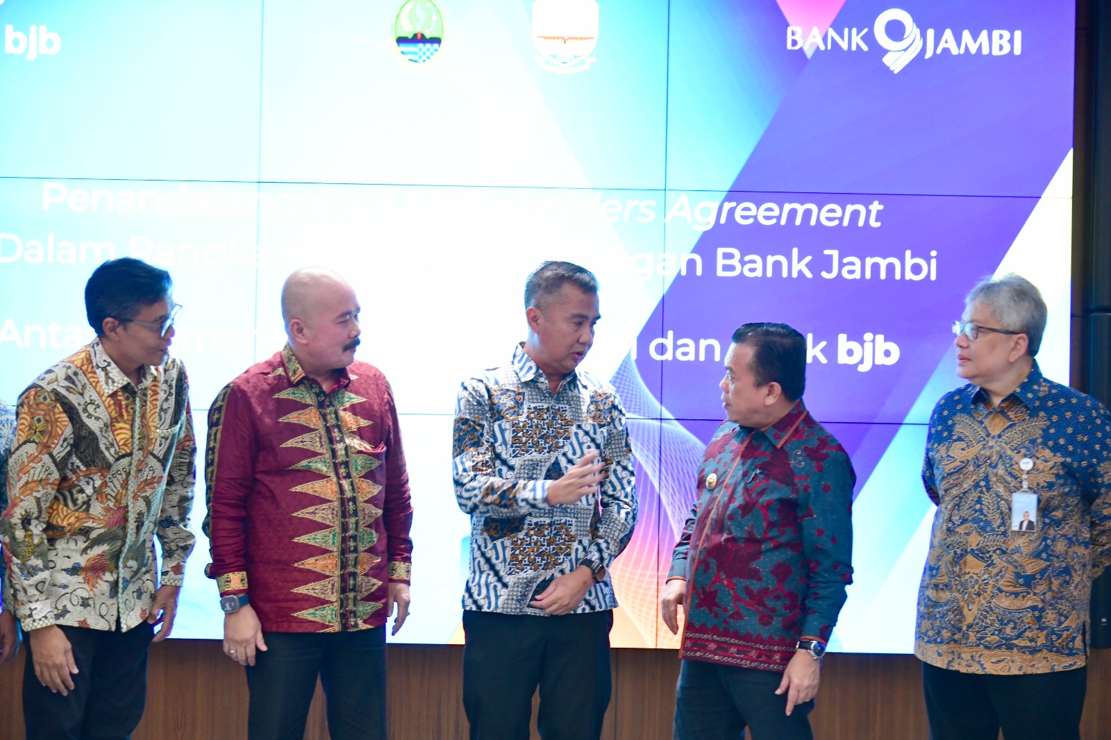 Bank Jambi Resmi Jadi Anggota KUB Bank BJB