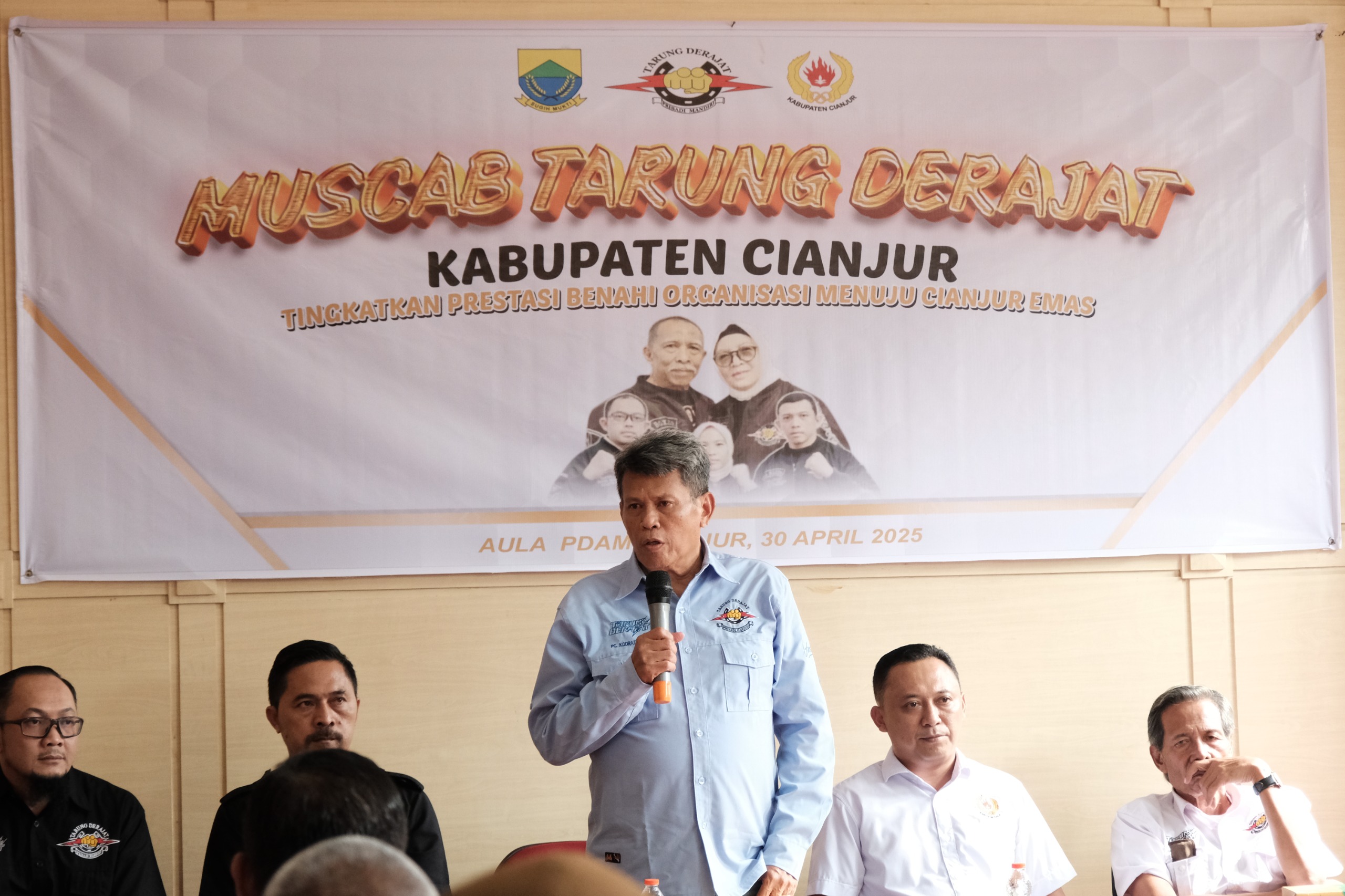 Budi Karyawan Kembali Pimpin Pengcab Kodrat Cianjur 2025-2029