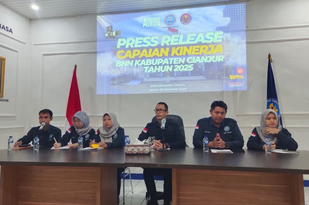 BNNK Cianjur Catat Capaian Strategis P4GN Selama 2025