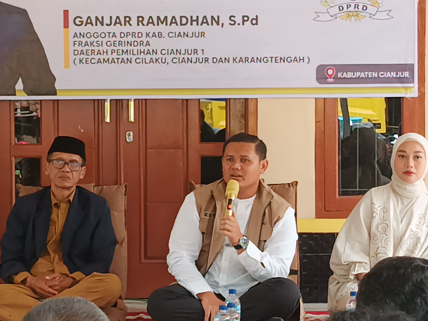 Reses di Desa Sukamaju Cianjur, Ganjar Ramadhan Serap Aspirasi Infrastruktur hingga Pengelolaan Sampah 
