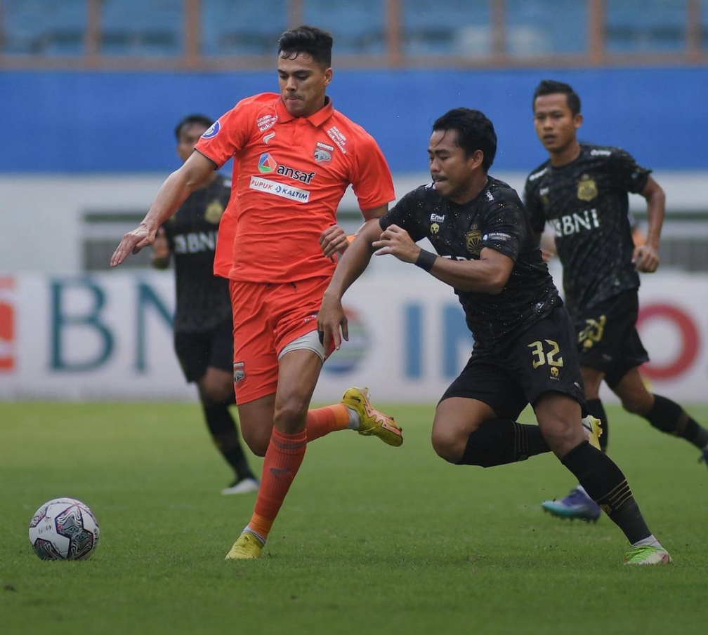 Laga Bhayangkara FC Kontra Borneo FC Berakhir Imbang 2-2