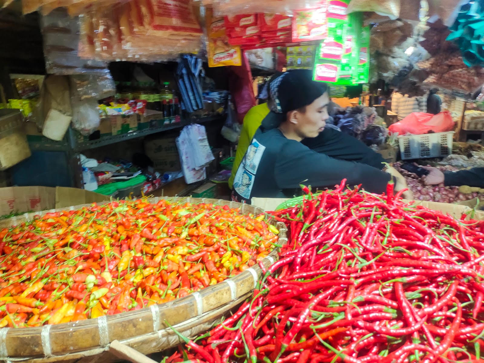 Harga Cabai Rawit di Pasar Induk Cianjur Tembus Rp90 Ribu per Kilogram