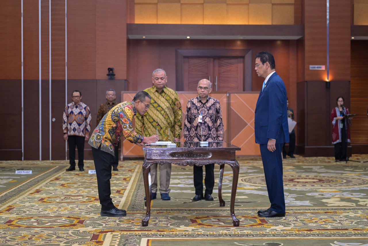 Tiga Dirjen Baru Kemenkeu Dilantik, Menkeu Tekankan Profesionalisme dan Keberanian