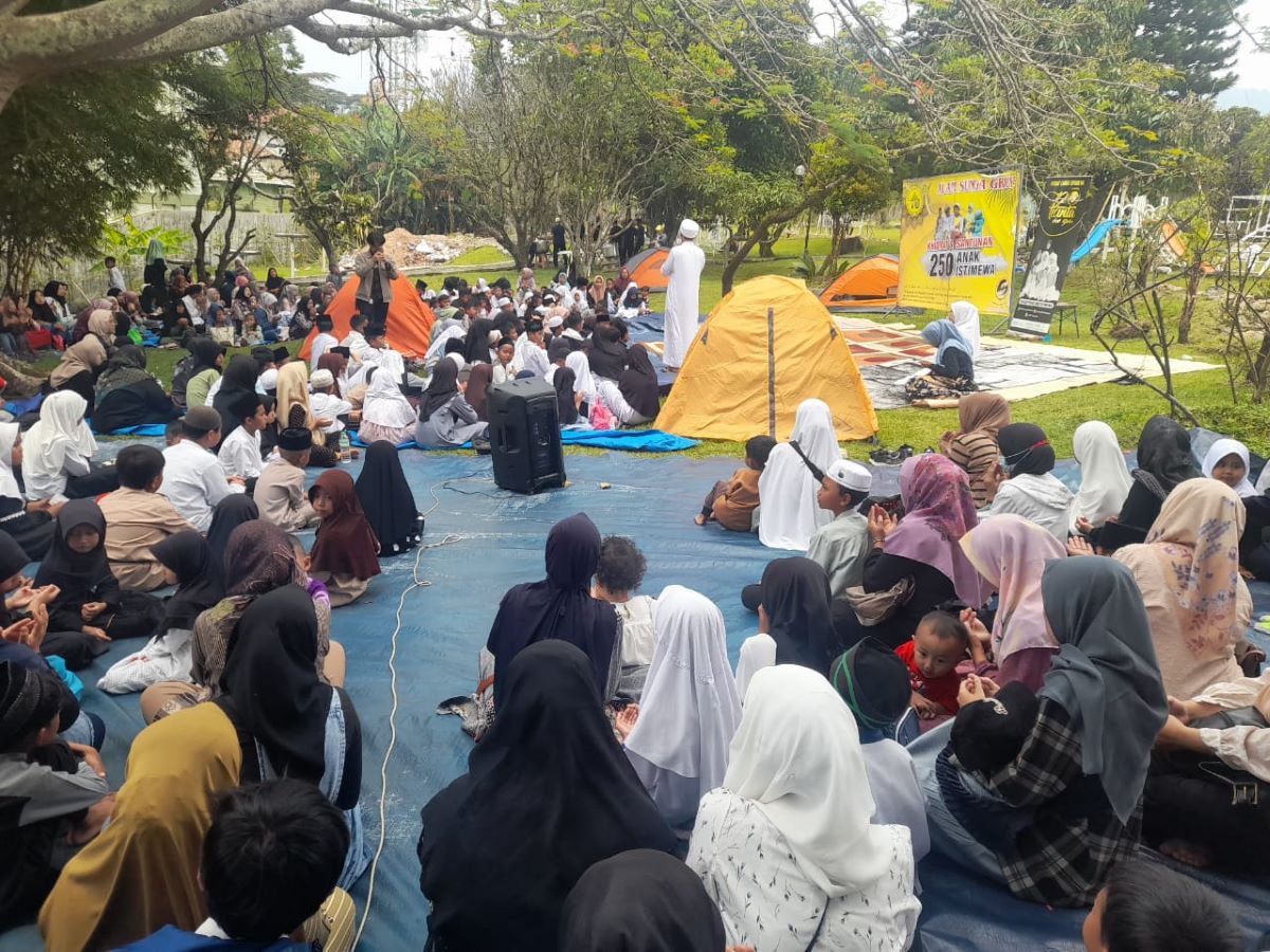 Alam Sunda Grup - Yayasan Perisai Langit Berkolaborasi Santuni Ratusan Anak Yatim