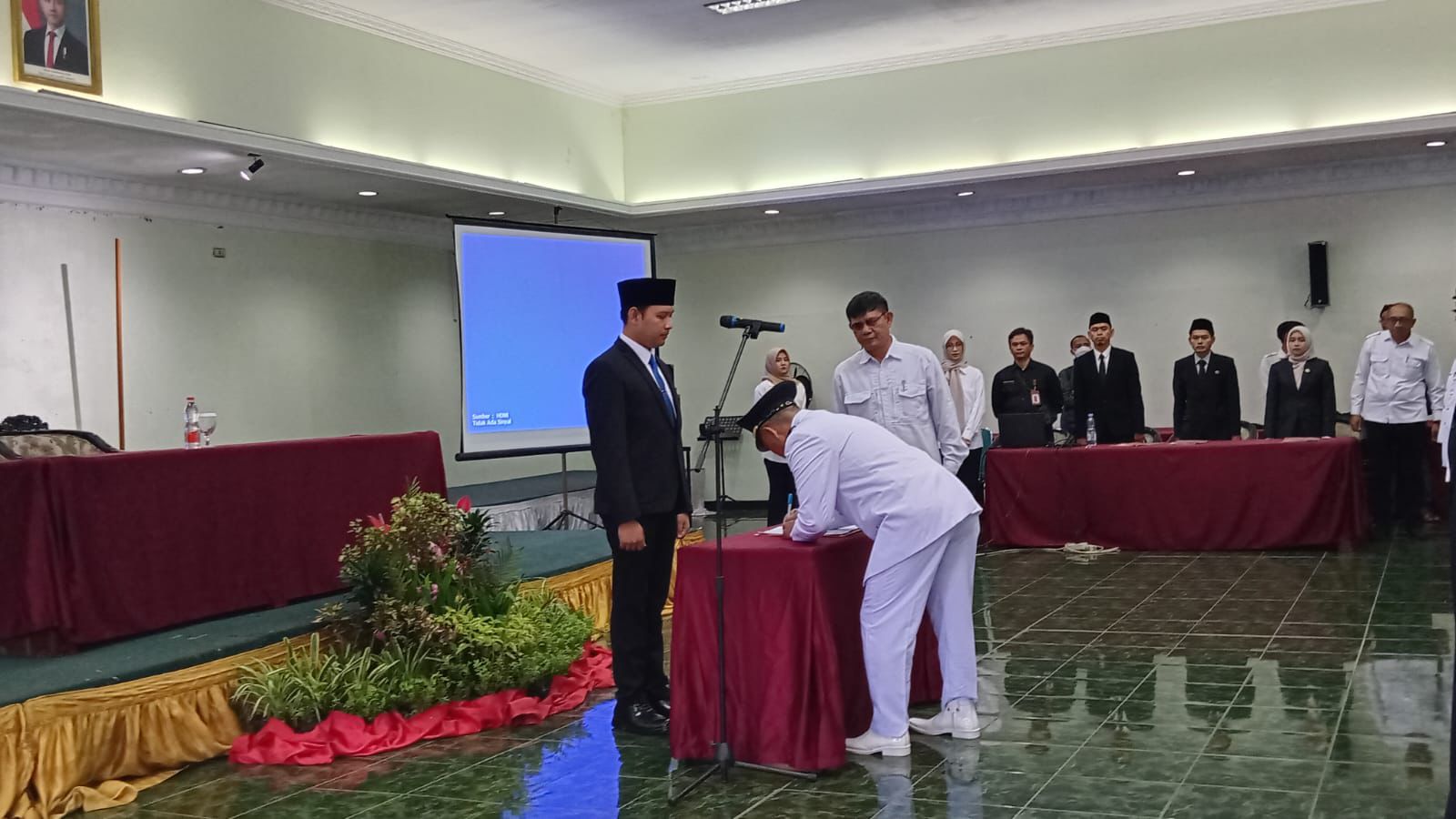 90 Pejabat Dilantik, Bupati Cianjur Rotasi Kepala Dinas Hingga Camat