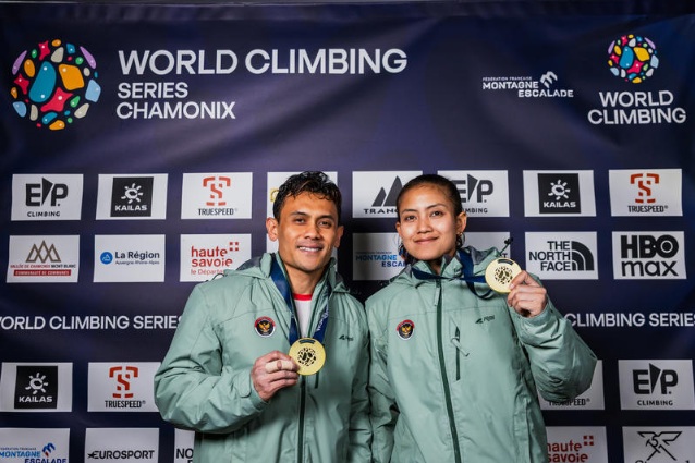 Desak dan Veddriq Persembahkan Dua Emas untuk Indonesia di Chamonix