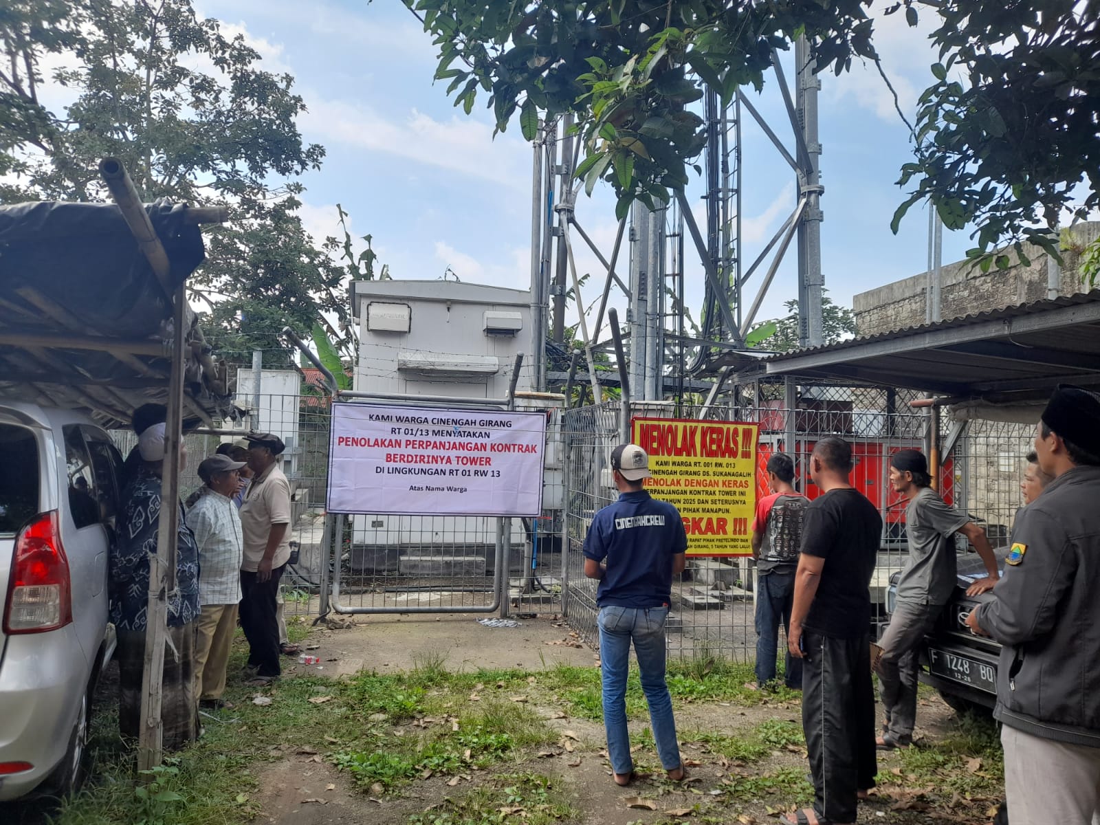 Penolakan Perpanjangan Kontrak Tower BTS Kembali Mencuat, Warga Cinengah: Merasa Diabaikan