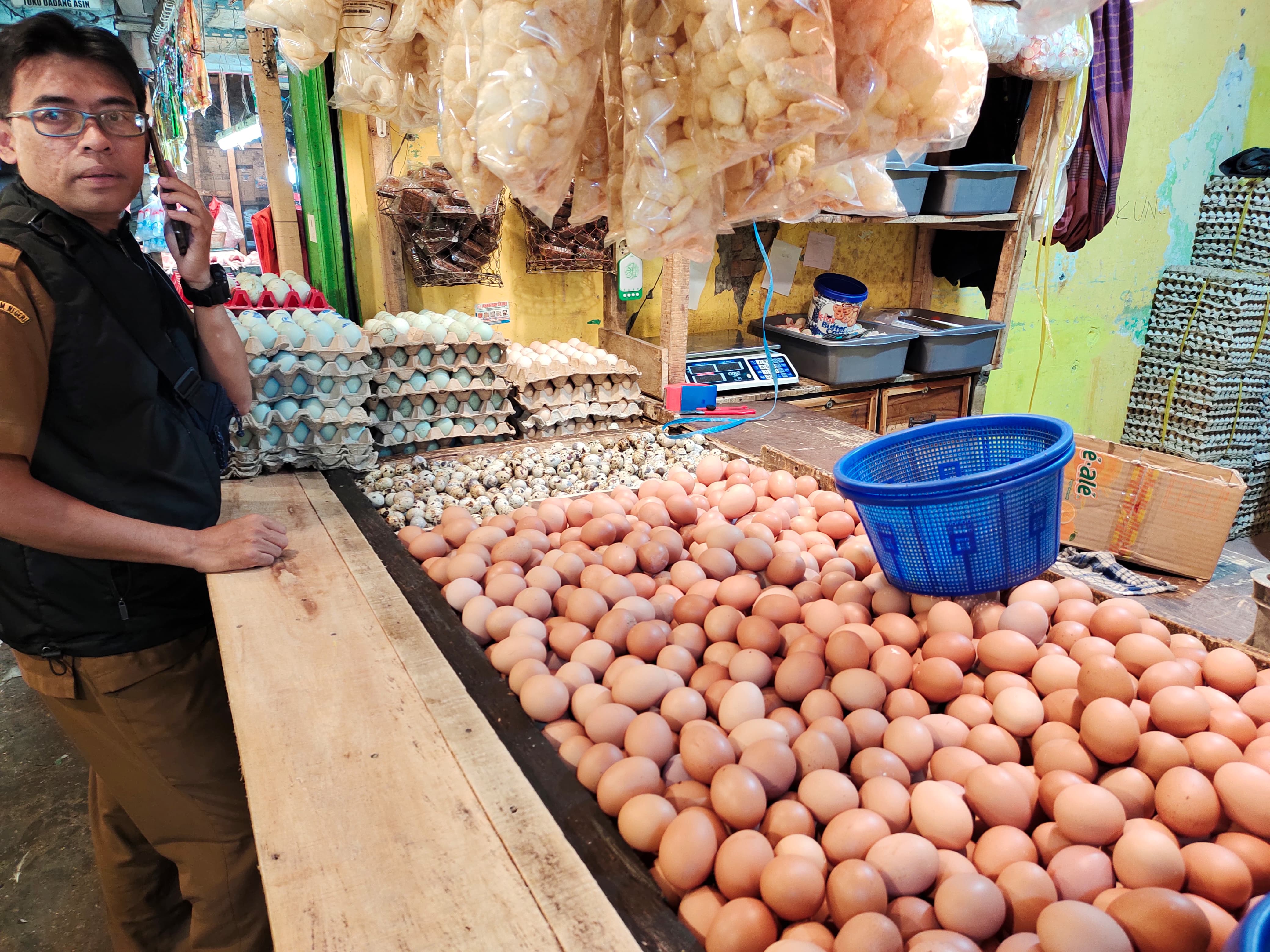 Jelang Puasa Ramadan, Harga Telur Ayam di Cianjur Merangkak Naik