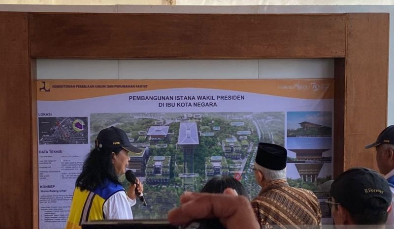 Pembangunan Tahap Satu Istana Wapres di IKN Target Rampung 2025