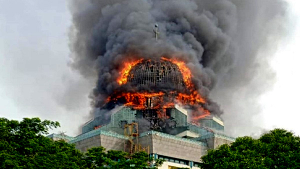 Ini Penyebab Masjid Jakarta Islamic Center Kebakaran 