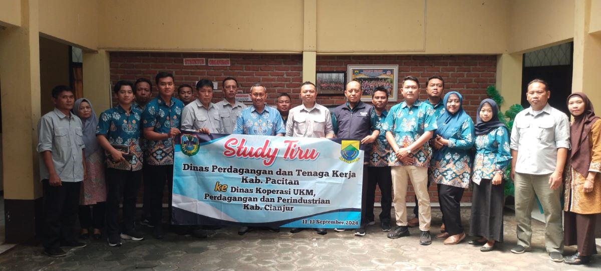 Dinas Perdagangan Pacitan Tiru SRG Kabupaten Cianjur