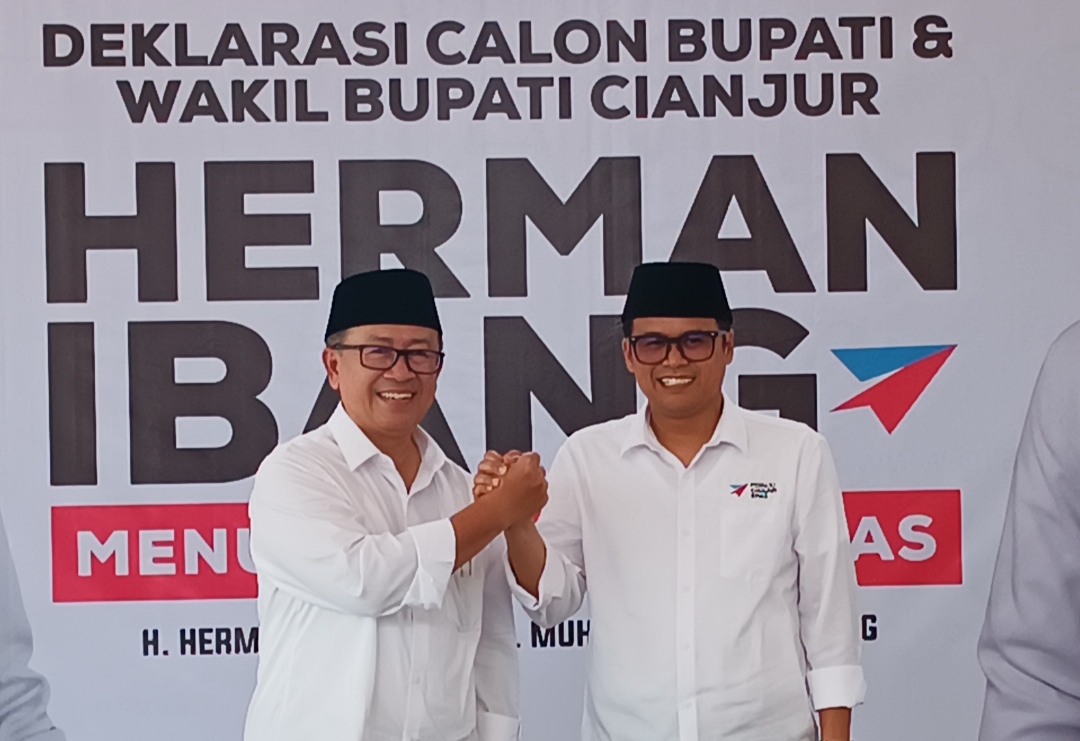 Pilkada Cianjur, Ganjar Ramadhan Ucapkan Selamat Atas Deklarasi Herman-Ibang