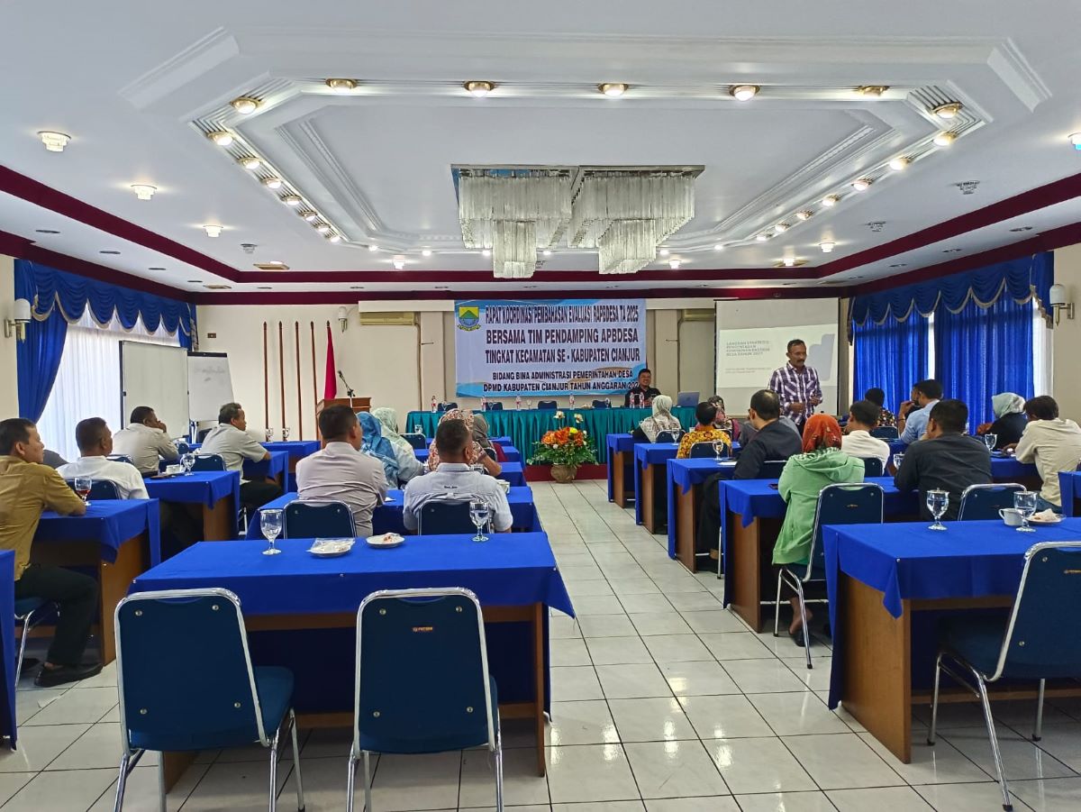 DPMD Cianjur Berharap Penggunaan Anggaran Desa Bisa Meningkatkan Pelayanan Masyarakat